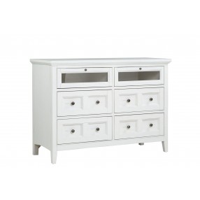 Bay Creek Chest With Door In White Mor Furniture